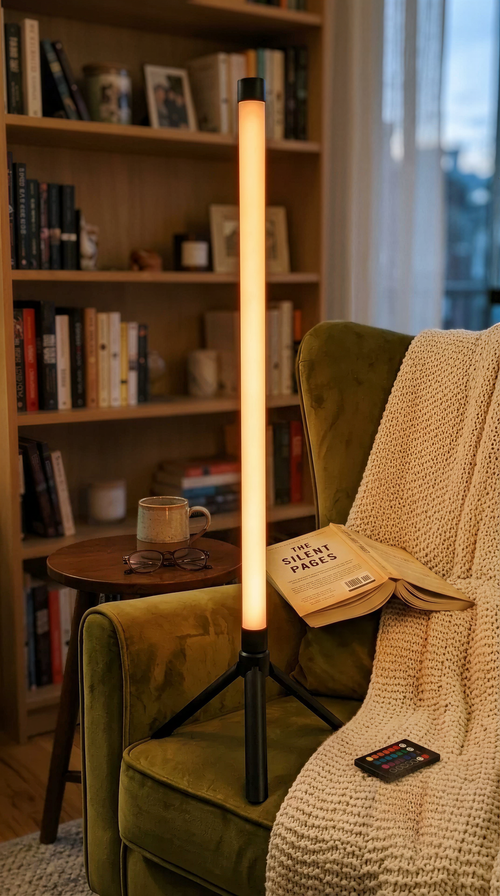 Lampe d'Angle RGBIC 360° Intelligente